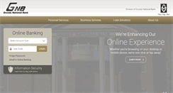 Desktop Screenshot of grundynationalbank.com